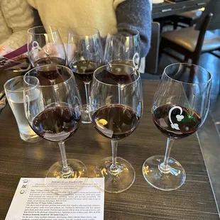 Love the wine flights!