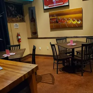 Part of front dining area