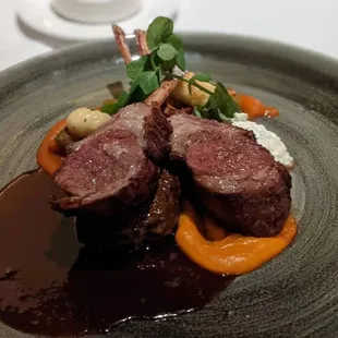 Rack of lamb