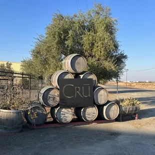 Entrance from the main road