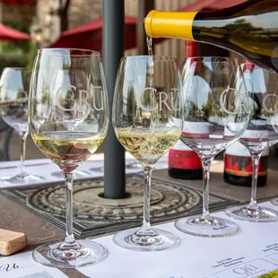 CRU's single vineyard tasting