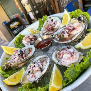 oysters and mussels, mussels, food, shellfish, oysters