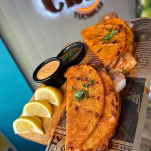 seafood, fish, fish and chips, food