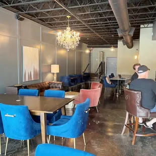 a man sitting at a table