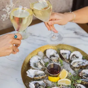 Cheers for $1 oysters, Happy Hour is Monday to Friday 3-5 pm