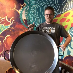 Paella Excitment