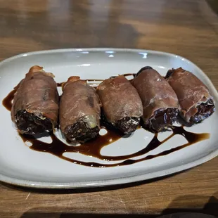 Dates stuffed w/ blue cheese