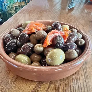 Olives, Anchovies & Peppers