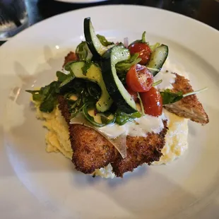 Parmesan crusted chicken