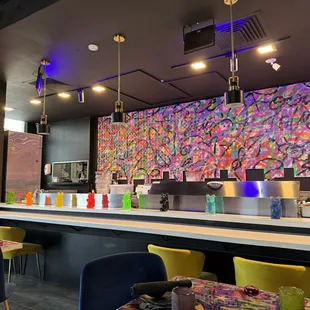 Sushi bar art