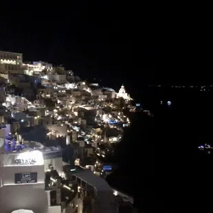 Santorini night
