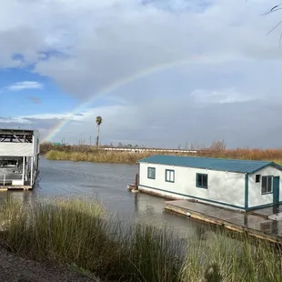 Beauty after the rain in our cove!