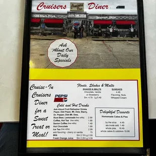 Menu Cover
