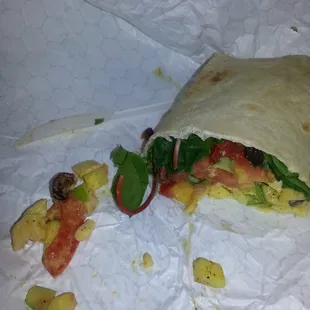 Curry Chicken Salad Wrap