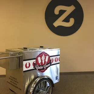 Cruisin Creams serving on location at the Zazzle Manufacturing Facilities in San Jose, Ca!