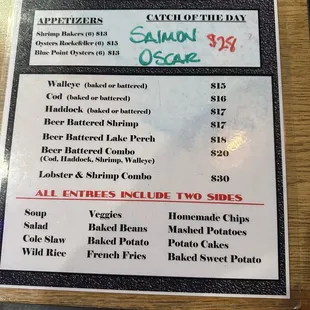 Friday Specials 11/22/24