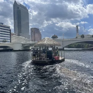 One of the boats on a beautiful day!