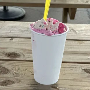 Animal cracker (blizzard) shhhhh  we are not calling it that "b" word here!