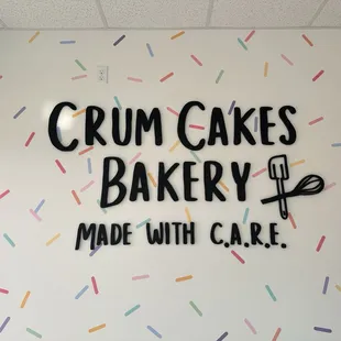 Cute sprinkle wall!