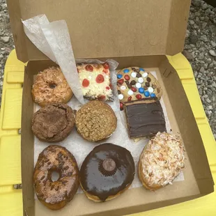 a box of doughnuts