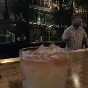 Bar area