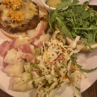 Brat burger.