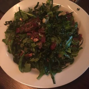Warm Bacon Date Salad