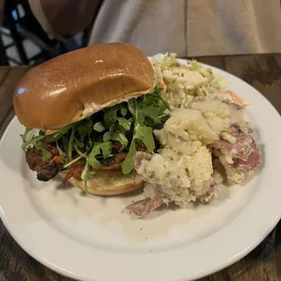 Lobster burger