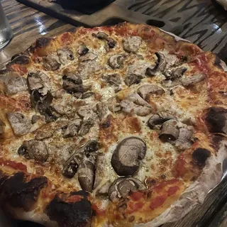 Meatball Pizza