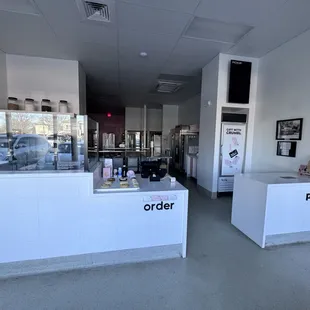 the inside of a store