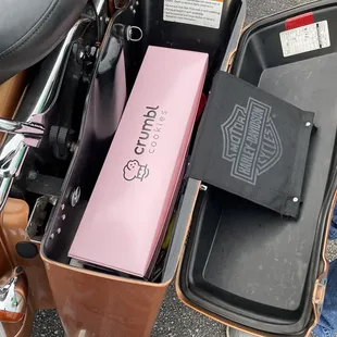 Eric was fantastic helping us get the right size box to make it home with fabulous looking cookies for the brood!!