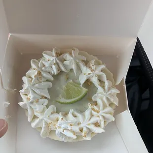 Key lime pie