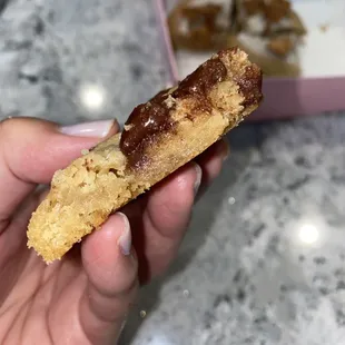 Semisweet Chocolate Chunk still very soft in middle