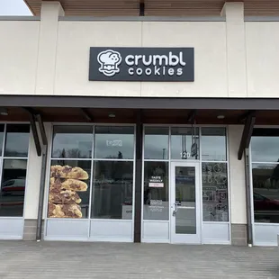 the front of the store