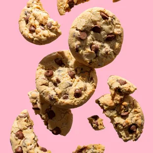 Our award-winning Milk Chocolate Chip cookie