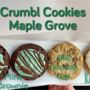 Shamrock Week - Go Green with Mint Brownie or Keylime or Lucky Charms (not pictured)