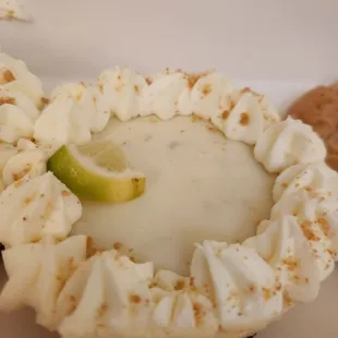 Crumble's masterpiece of a keylime pie!