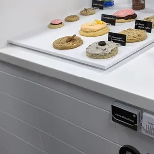 Display by the register