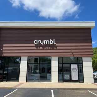 the front of the store