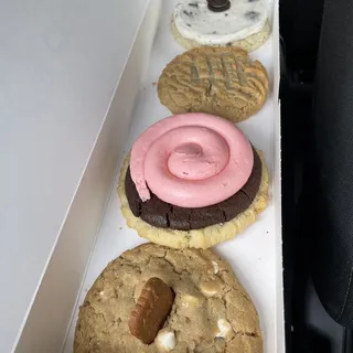 4 Pack Mixed Cookie Box