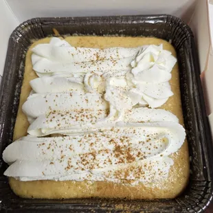 Tres leches (free from the app on my bday!)