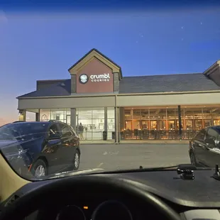 Store entrance to deliciousness