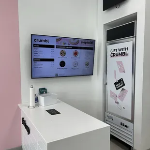 Menu and pay station 4 &amp; 6 packs are available plus a large party box to name a few options