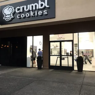 Front of Rancho Cordova Crumbl