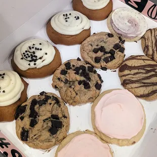 The party pack. Massive cookies. $40