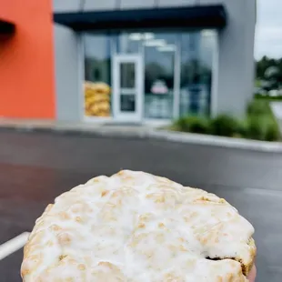 Fresh oatmeal cookie!