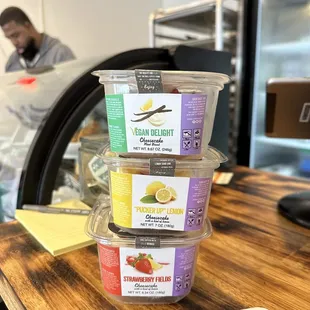 a man in the background