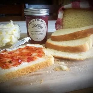 Homemade Bread &amp; Jam