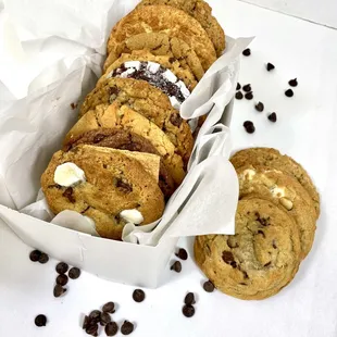 Dozen gourmet cookies