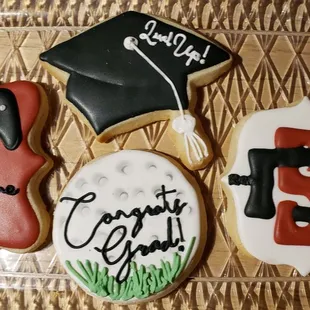 Graduation cookies set